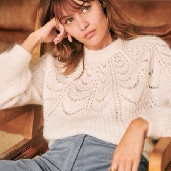 RARE Sezane Pauline Jumper - Picture 15 of 16